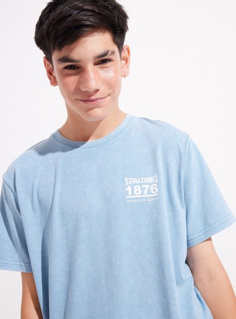 Polera Color Desgastado Acid Wash-1