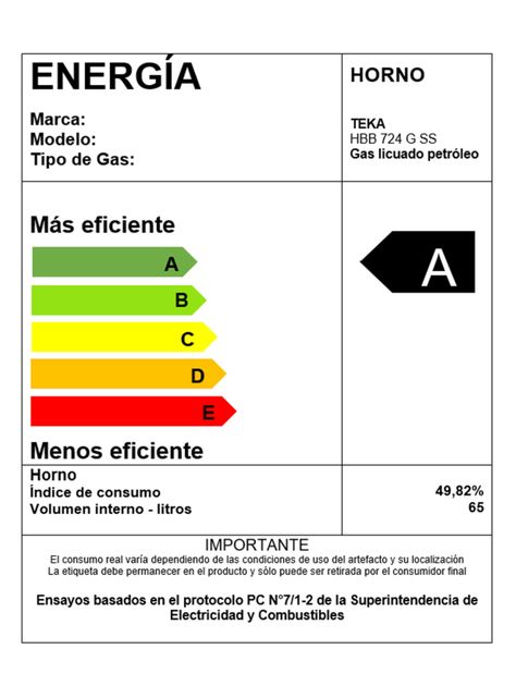 Horno Empotrable a Gas HBB 724 G LPG-5