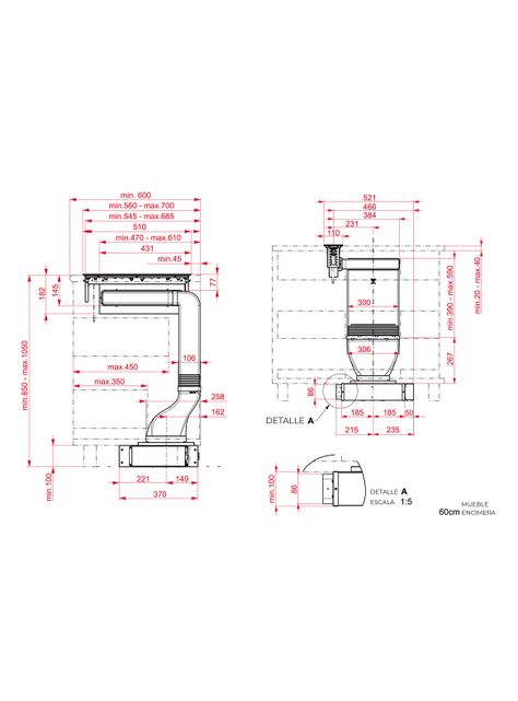 Campana Modular Serie VarioPro FIH-16760 TOS BK Negra-2