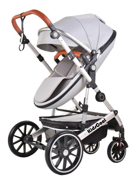 Coche Cuna Egg Gris 3 En 1-2