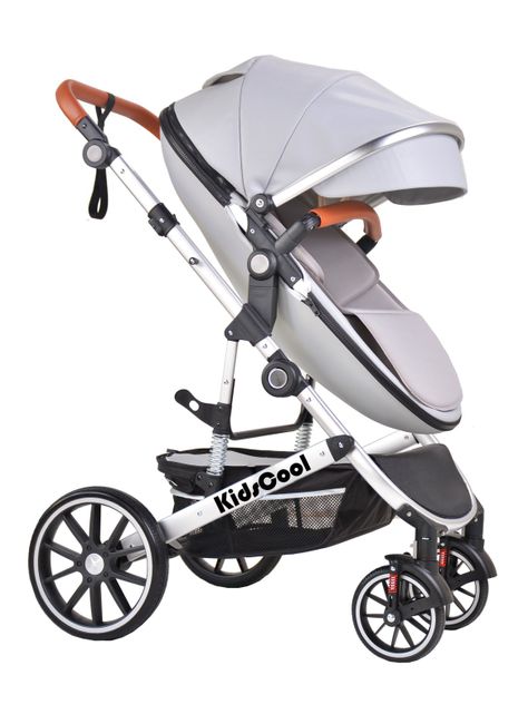 Coche Cuna Egg Gris 3 En 1-0