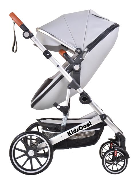 Coche Cuna Egg Gris 3 En 1-3