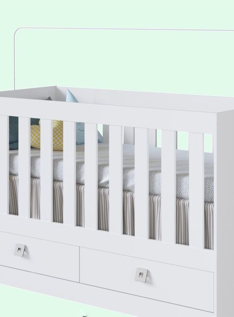 Cuna Multifuncion New Amore 3X1 Blanco-3