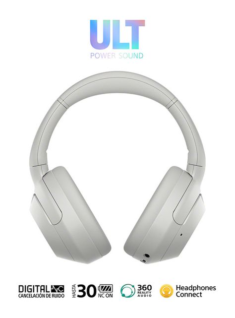 Audífonos Bluetooth Noise Cancelling WH-ULT900N Blanco-1