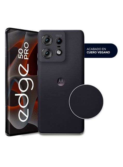 Smartphone Edge 50 Pro 5G 512GB 6.6" Negro Liberado-2