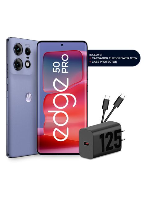 Smartphone Edge 50 Pro 5G 512GB 6.6" Morado Liberado-1