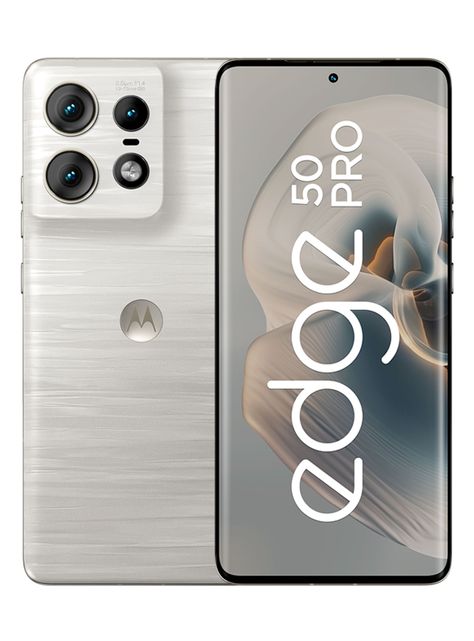 Smartphone Edge 50 Pro 5G 512GB 6.6" Blanco Liberado-0