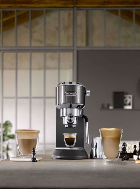 Cafetera Espresso 1.1 Litros Dedica Arte Gris-7