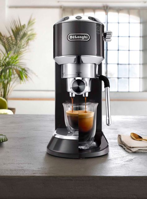 Cafetera Espresso 1.1 Litros Dedica Arte Gris-6