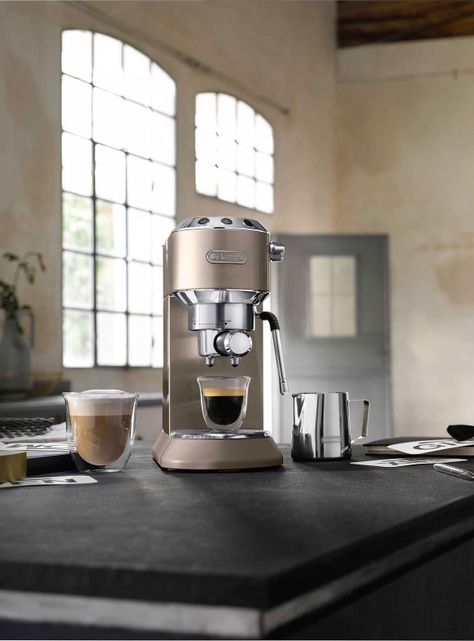 Cafetera Espresso Dedica Arte Gold-5