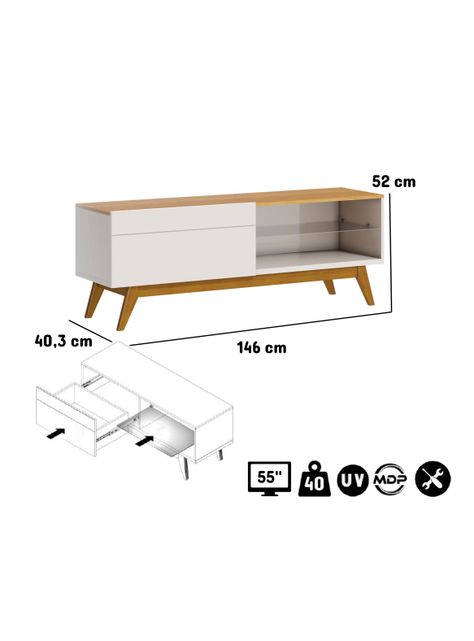 Rack Tv 50" Classic-1