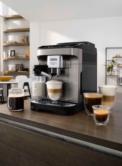 Cafetera Superautomática 1.8 Litros Magnifica Evo Latte-4