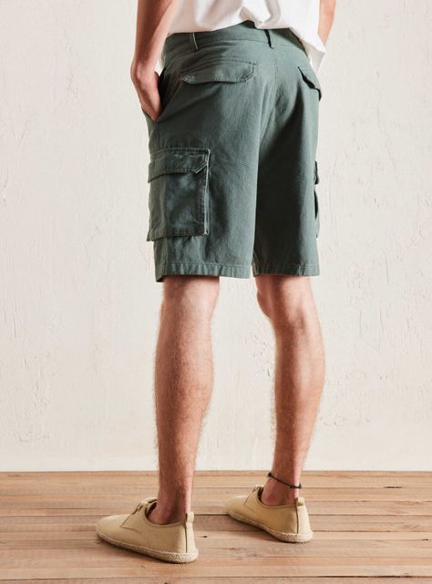 Shorts Holgados con Bolsillos-1