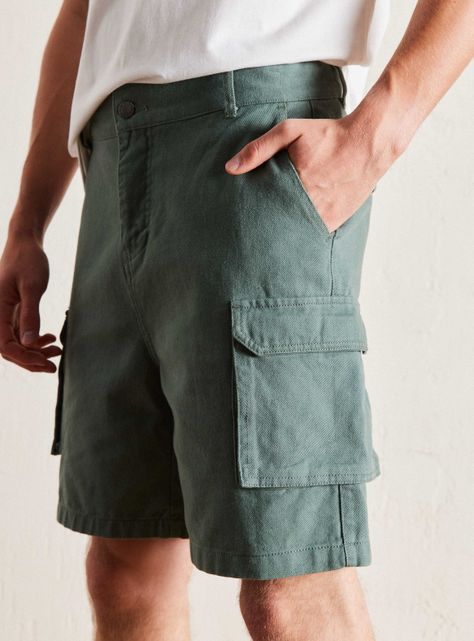 Shorts Holgados con Bolsillos-2