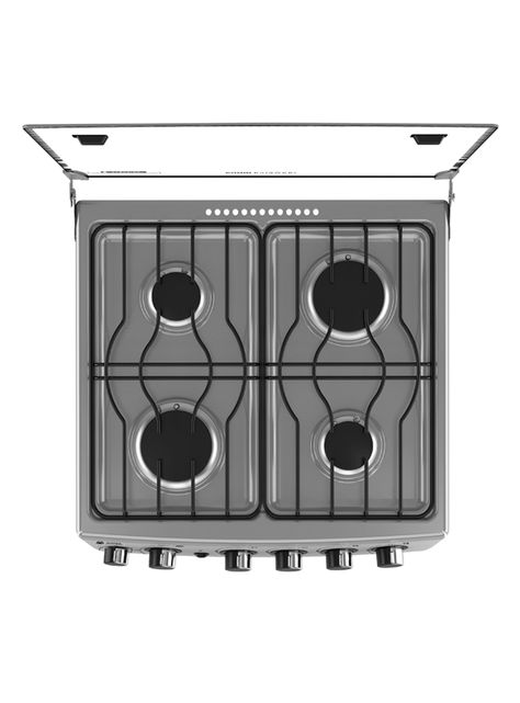 Cocina de Piso a Gas 4 Quemadores CMC5530AG0 Silver-3