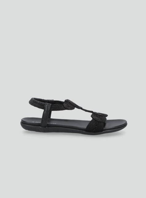 Sandalia Cómoda Slip On con Tiras Mujer-1