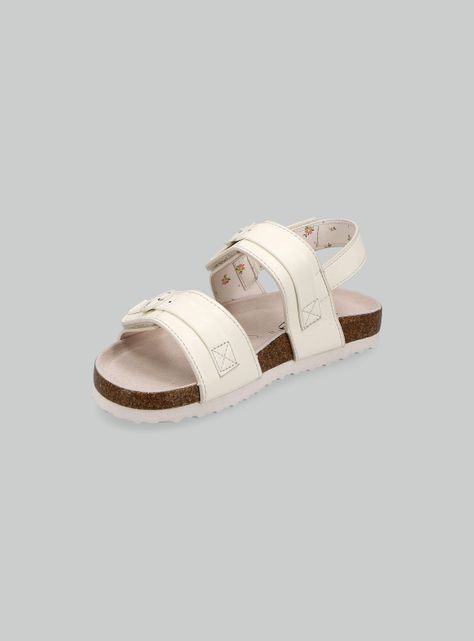 Sandalia Jr. Dos Tiras con  Hebilla Unisex-2