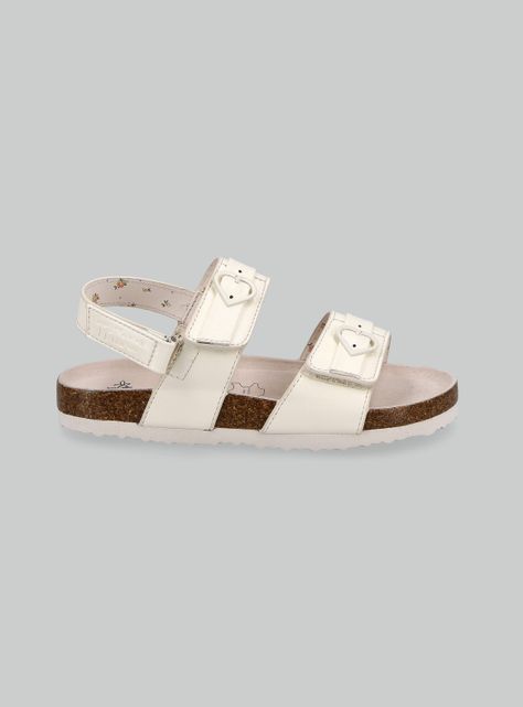 Sandalia Jr. Dos Tiras con  Hebilla Unisex-1