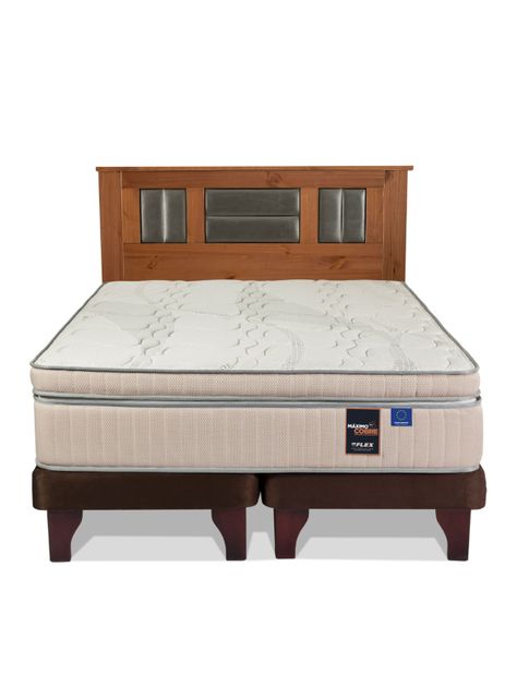 Cama Europea Máximo Cobre King + Respaldo Lorraine-1