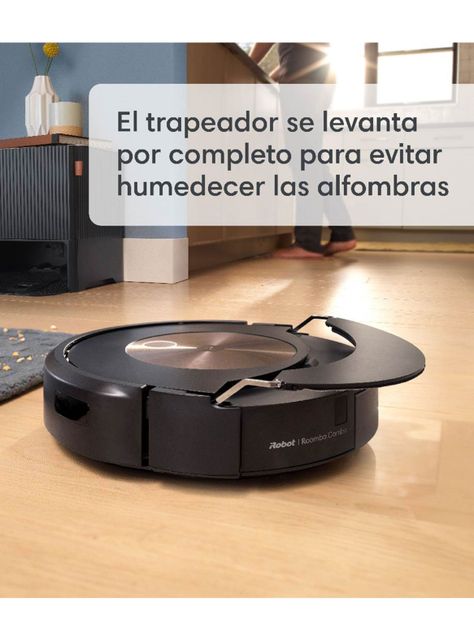 Aspiradora y Trapeadora Robot 2 en 1 Roomba Combo J9+-7
