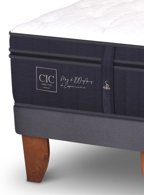 Cama Europea Super Premium King Set Torino Gris-3