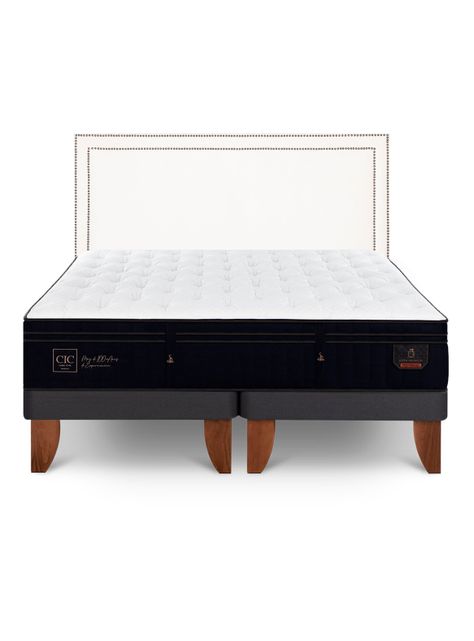 Cama Europea Super Premium King Respaldo Danubio-2