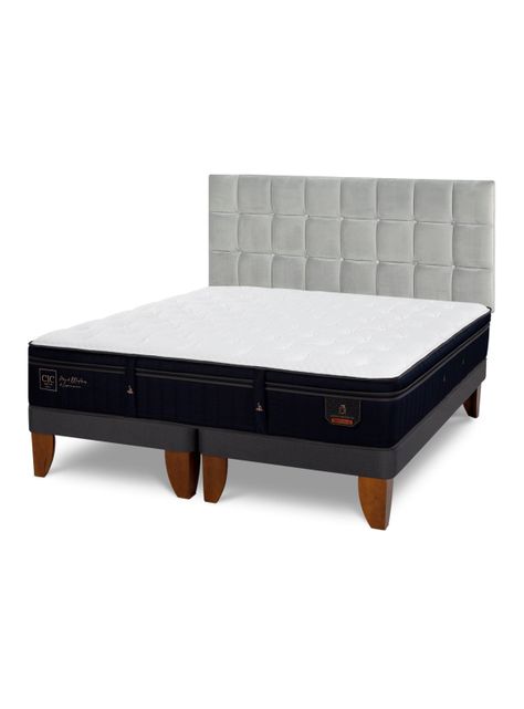 Cama Europea Super Premium King Respaldo Sile-0