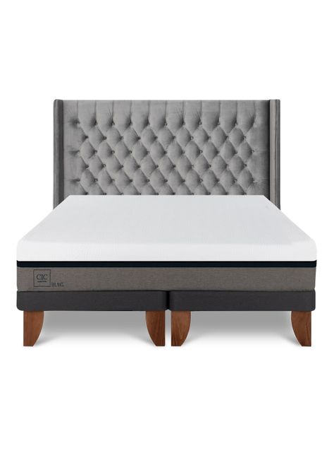 Cama Europea Balance Súper King Respaldo Sesia-2