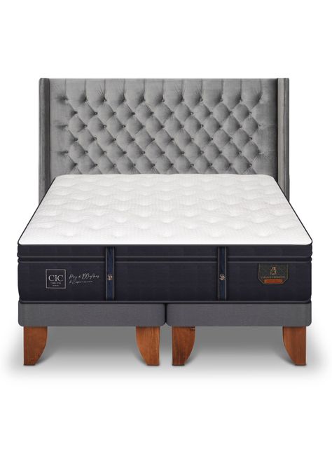 Cama Europea Grand Premium Súper King Respaldo Sesia-2