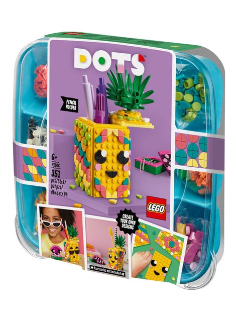 Bloques Lego Dots Portalápices Piña-0