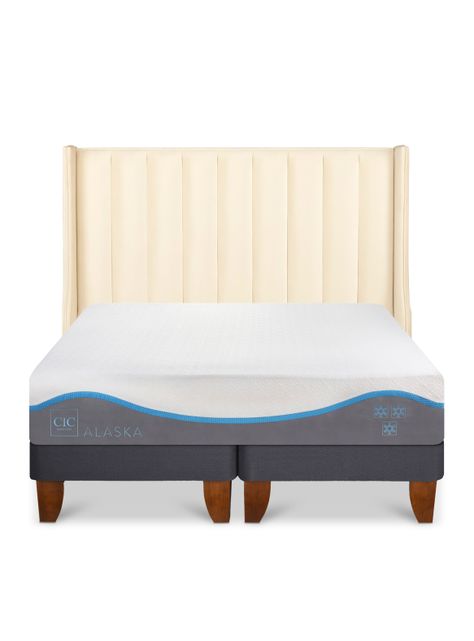 Cama Europea Alaska King Respaldo Panaro-2