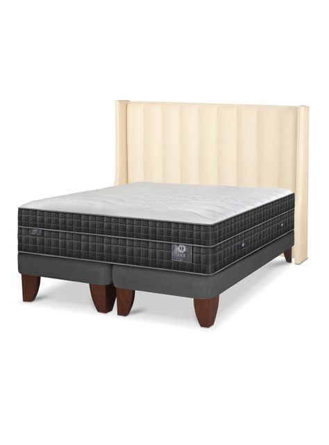 Cama Europea Lux King Respaldo Panaro-0