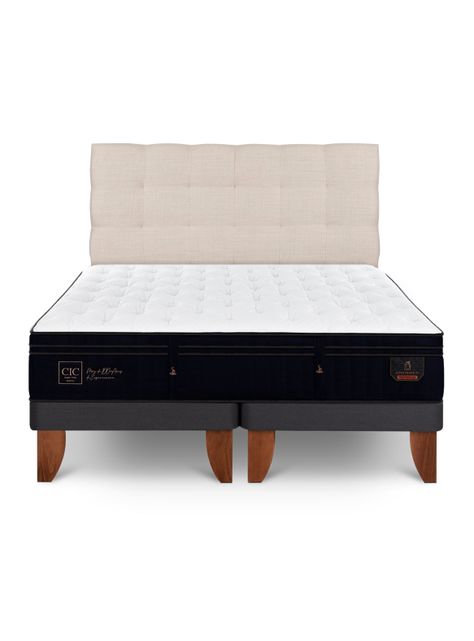 Cama Europea Super Premium King Respaldo Ebro-2