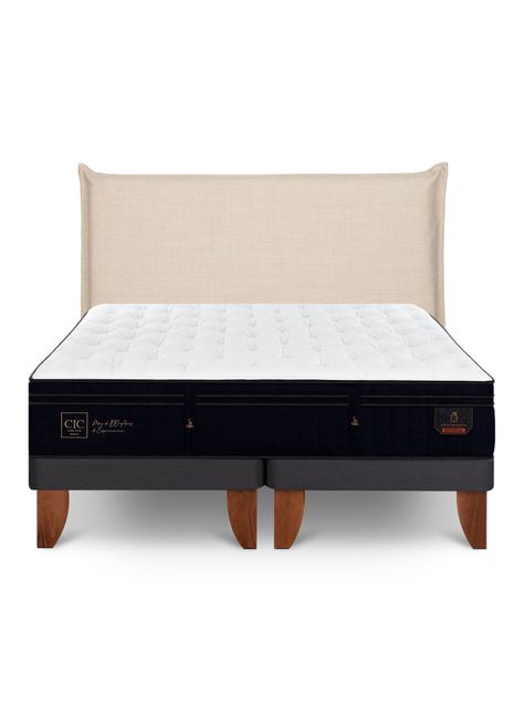 Cama Europea Super Premium King Respaldo Tíber-2