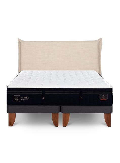 Cama Europea Súper Premium Súper King Respaldo Tíber-2