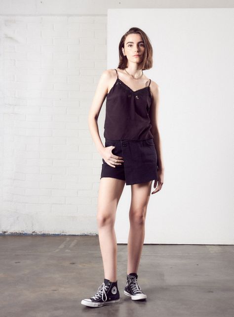 Blusa con Tirantes y Detalles Delanteros-4