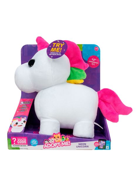 Peluche Adopt Me Unicornio con Luz-3