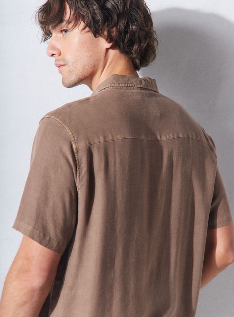 Camisa de Vestir Lino Lavada-3