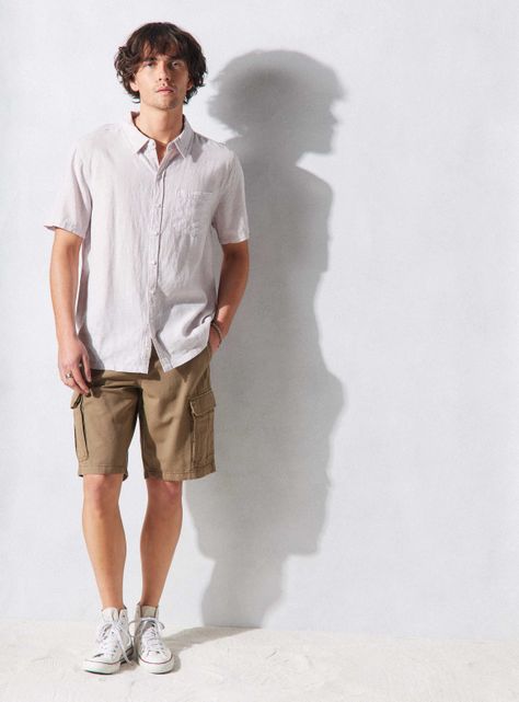 Camisa de Vestir Lino-4