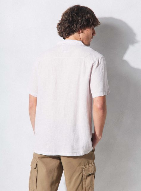 Camisa de Vestir Lino-1