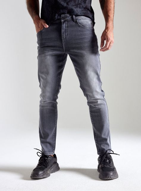 Jeans Cortes en Bolsillos-0