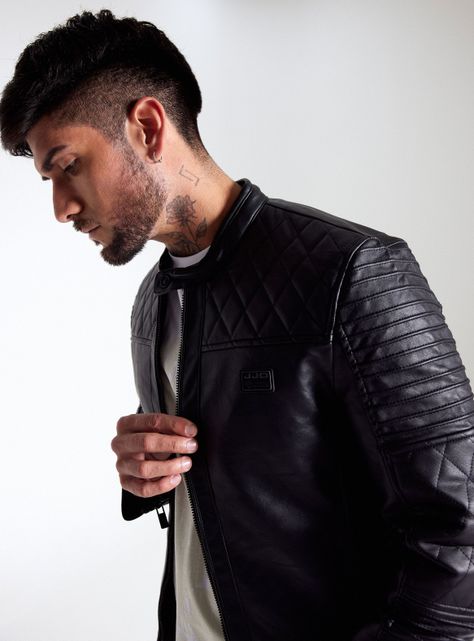 Chaqueta Biker Acolchada-2