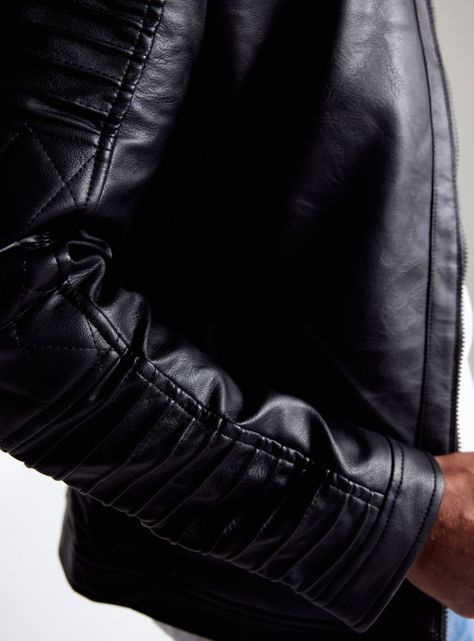 Chaqueta Biker Acolchada-3