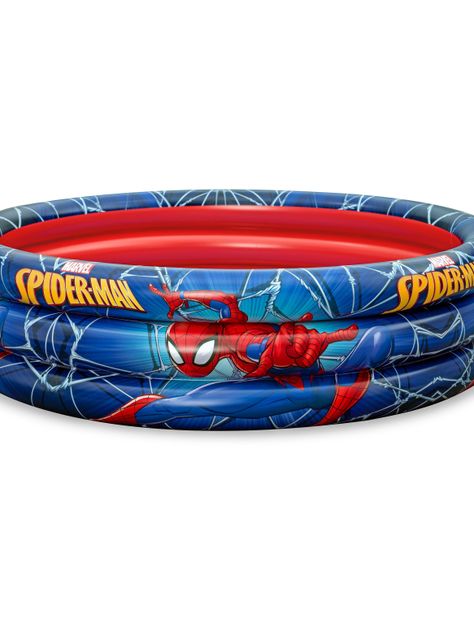 Piscina Inflable 3 Anillos Spiderman-4