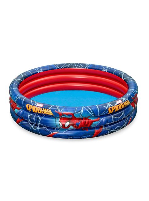 Piscina Inflable 3 Anillos Spiderman-3
