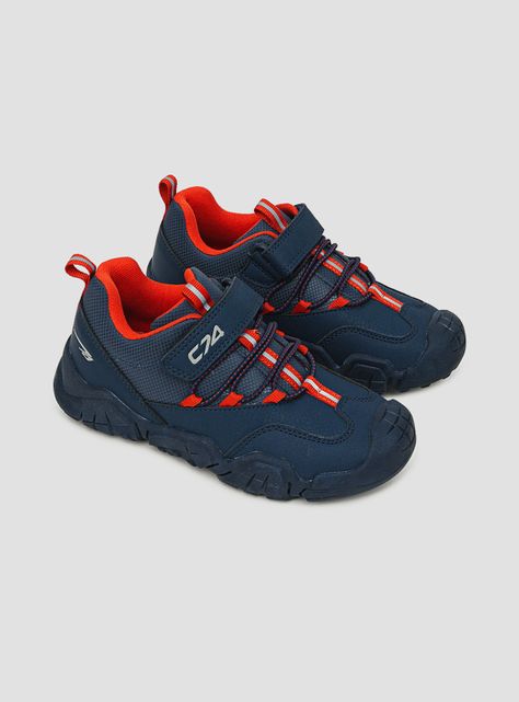 Zapatilla Running Cinta Reflect Velcro Elástico Niño-1