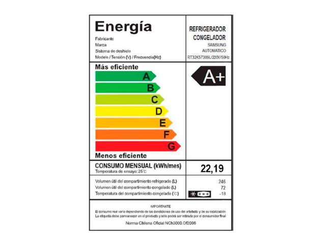 Refrigerador No Frost 318 Litros RT32K5730SL/ZS-4