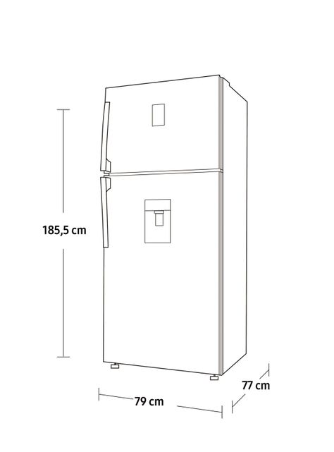 Refrigerador No Frost 526 Litros RT53K6541SL/ZS-7