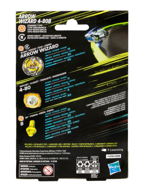 Trompo X Kit Inicial Arrow Wizard 4-80B-3
