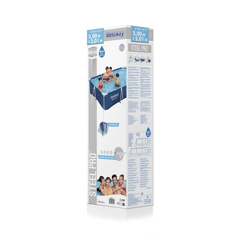 Piscina Desmontable Rectangular Steel Pro 3 x 2.01 x 0.6 m-6